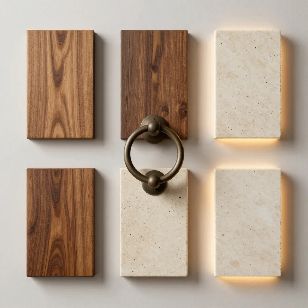 Mythological motif door knocker