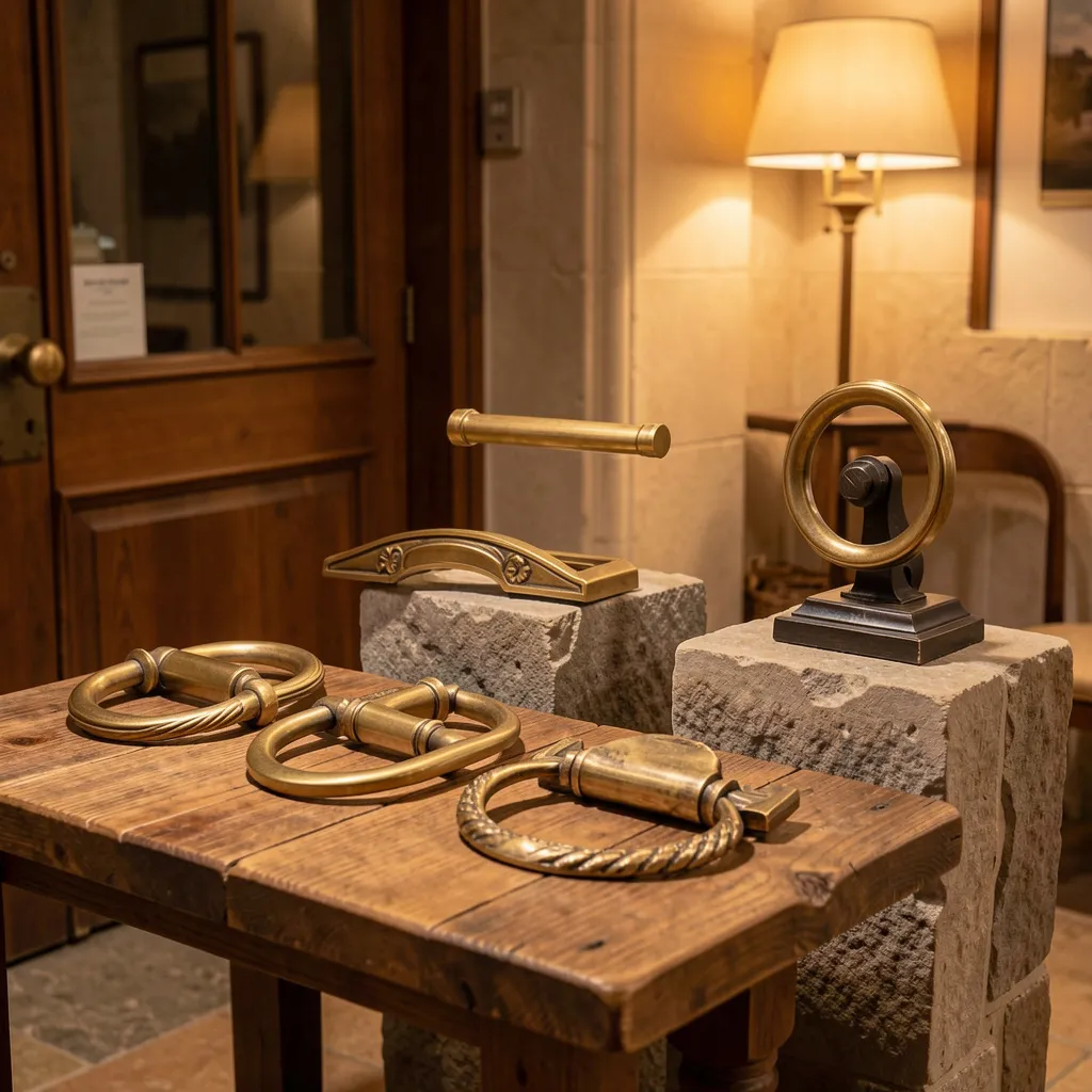 Minimal classical door knocker