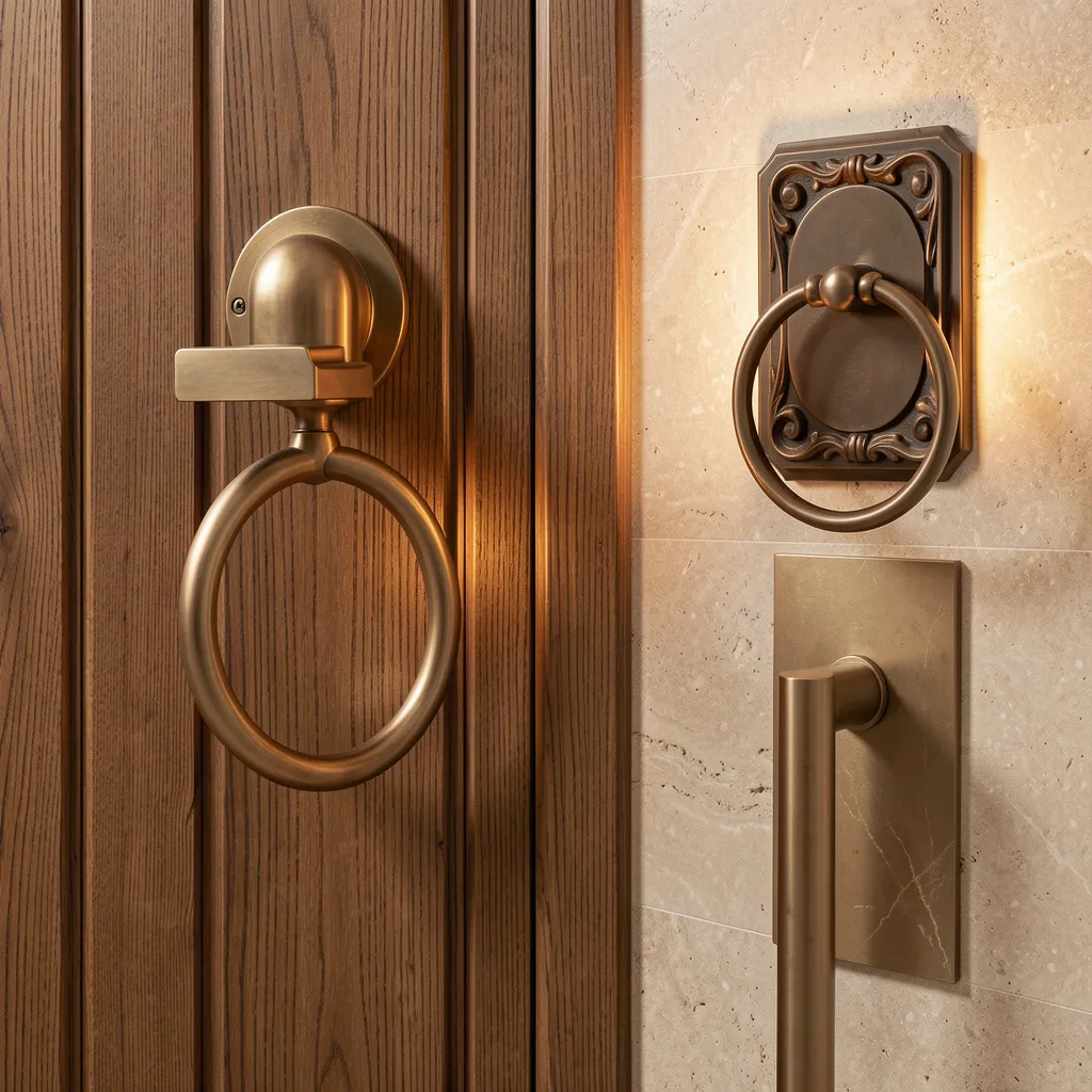 Classical entrance with knocker