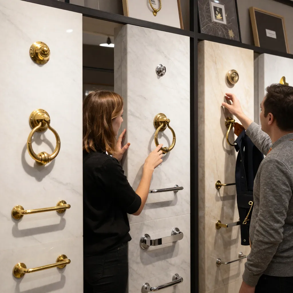 Minimal ring knocker installation