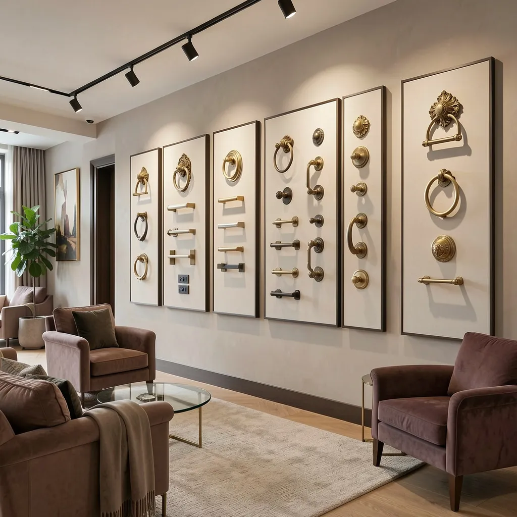 Modern door entrance